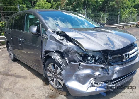 2015 Honda Odyssey Touring/Touring Elite from USA, damaged, VIN 5FNRL5H94FB022009